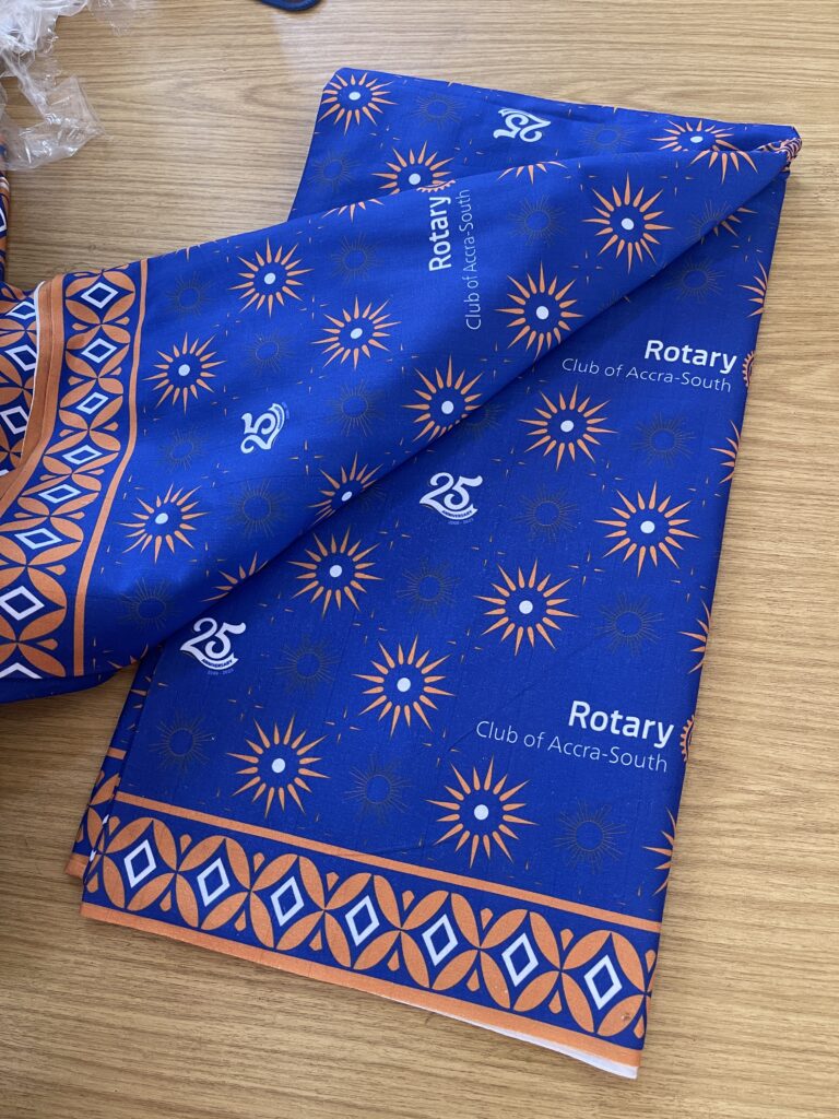 Rotary Blue cloth-dekells